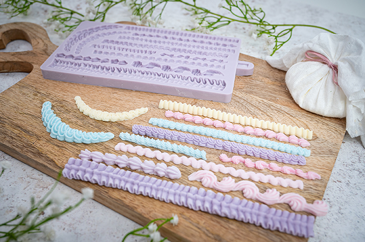 Small Lambeth Borders Silicone Mould