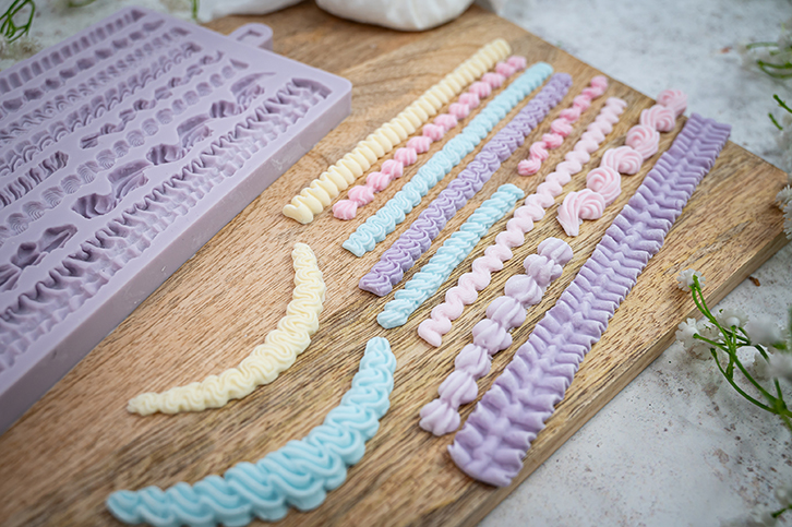 Small Lambeth Borders Silicone Mould