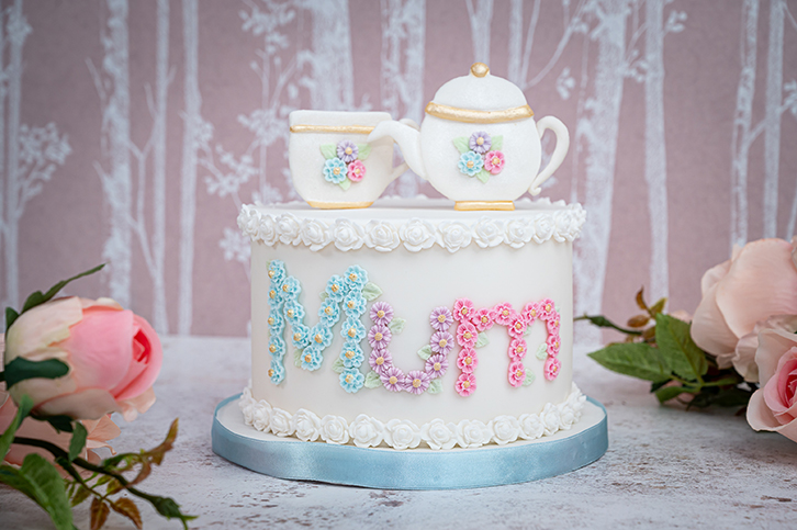 Miniature Flower Borders Silicone Mould