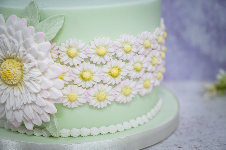 Miniature Flower Borders Silicone Mould