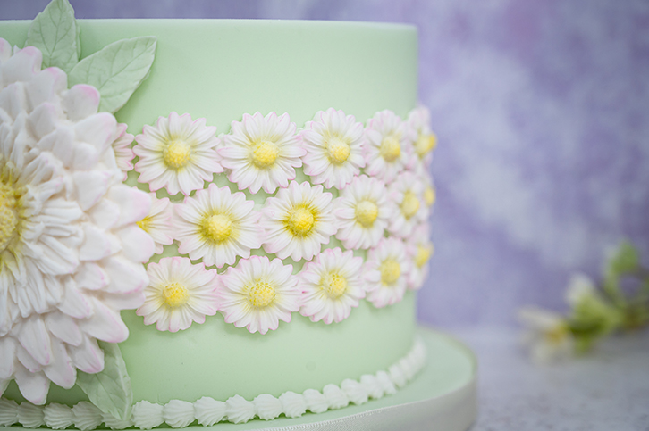 Miniature Flower Borders Silicone Mould