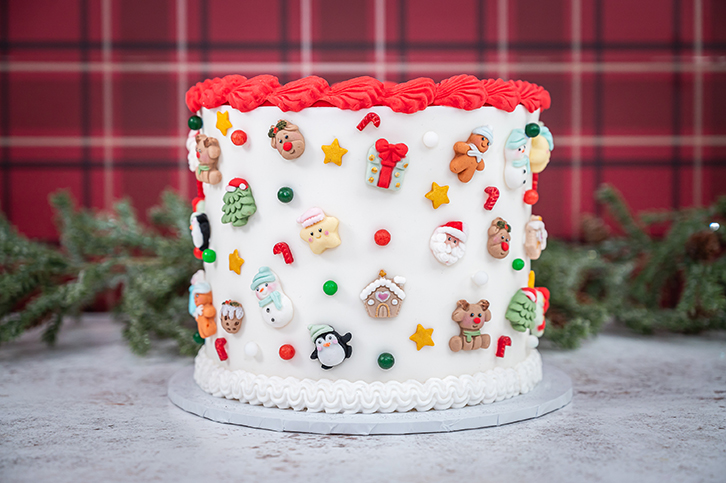 Miniature Christmas Silicone Mould