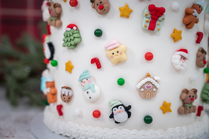 Miniature Christmas Silicone Mould