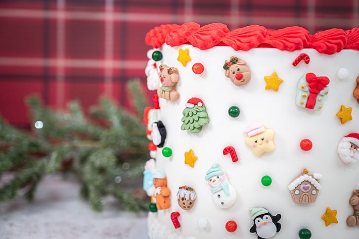 Miniature Christmas Silicone Mould