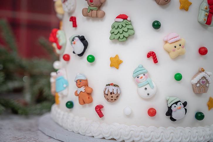 Miniature Christmas Silicone Mould