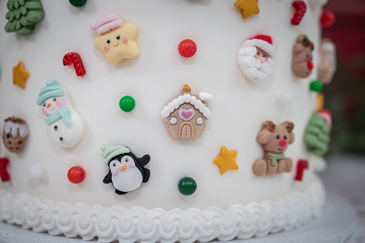 Miniature Christmas Silicone Mould