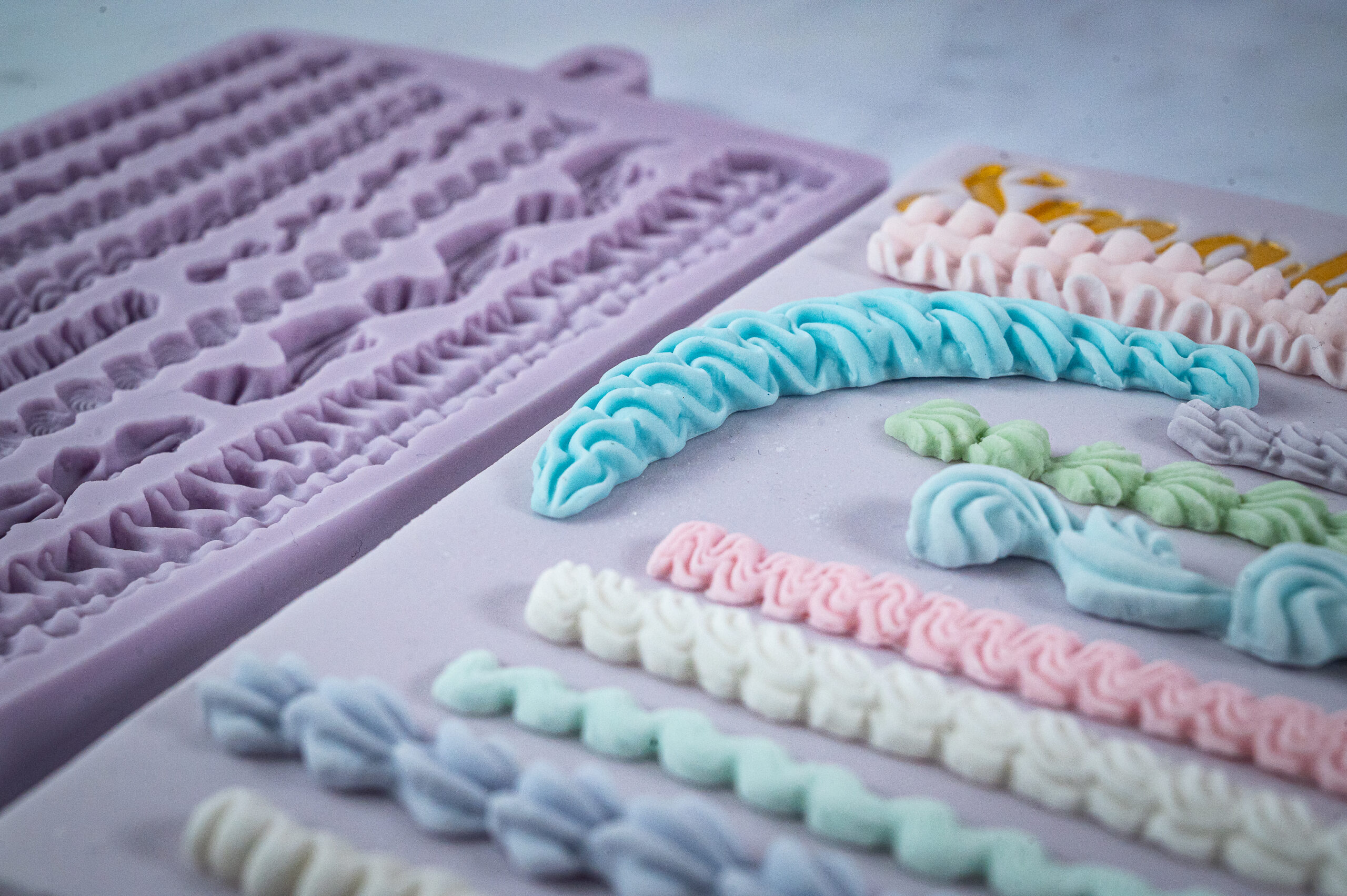 Small Lambeth Borders Silicone Mould