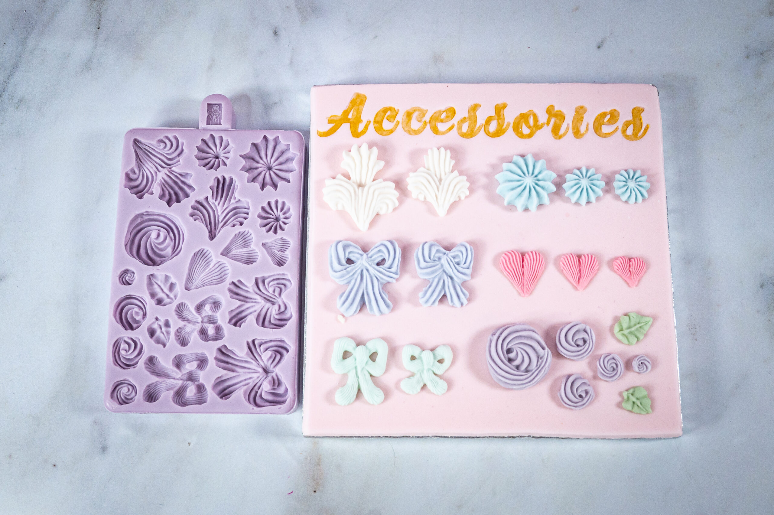 Lambeth Accessories Silicone Mould