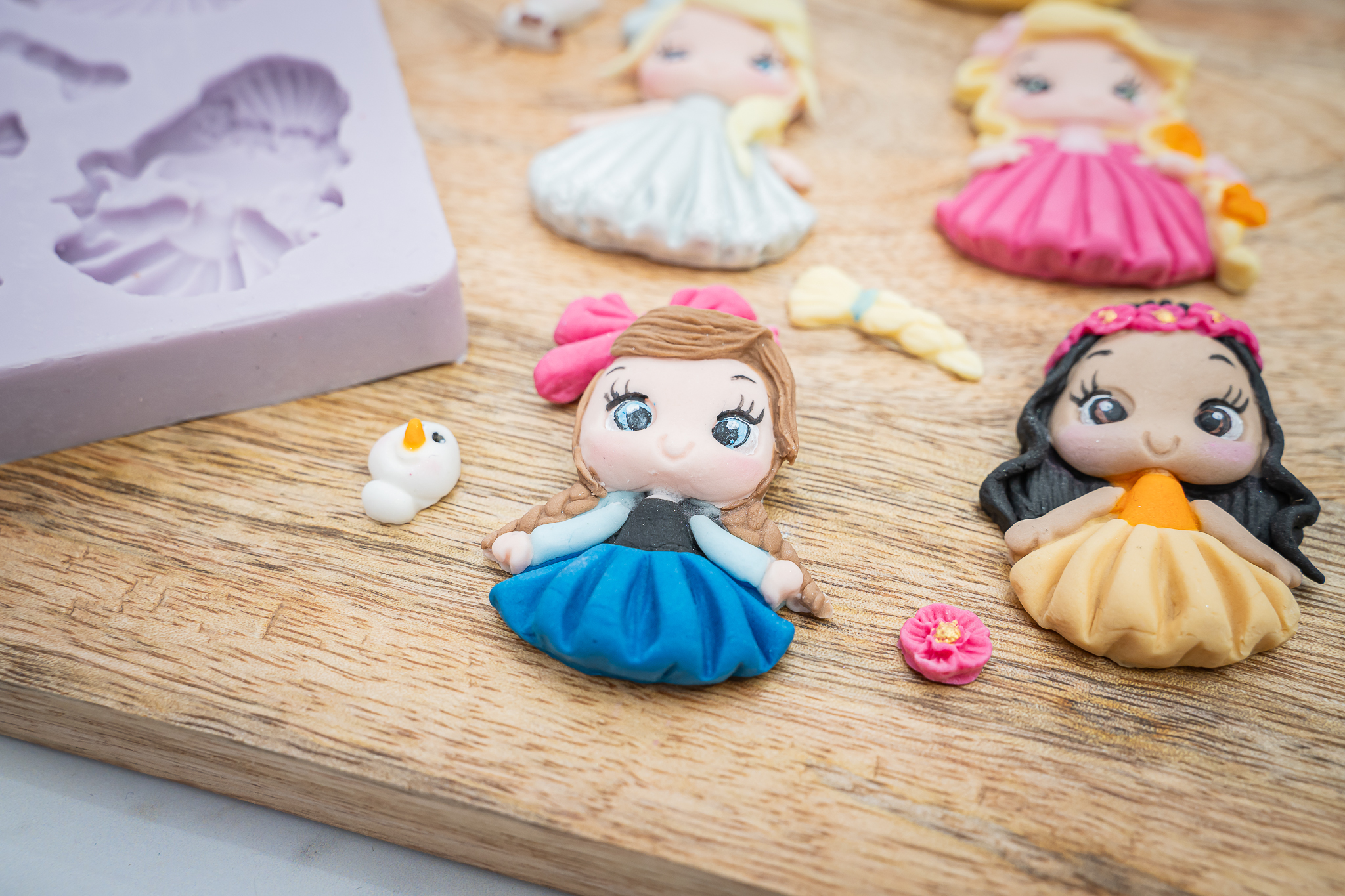 Princesses Silicone Mould