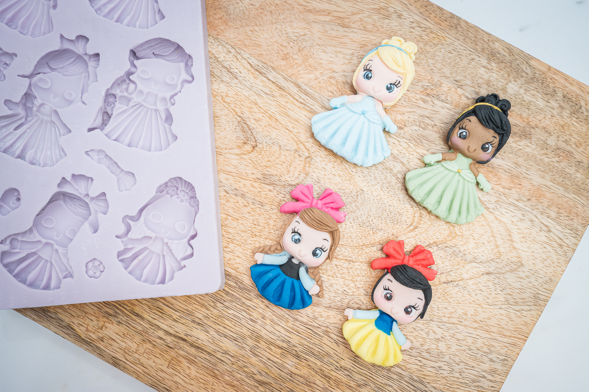 Princesses Silicone Mould