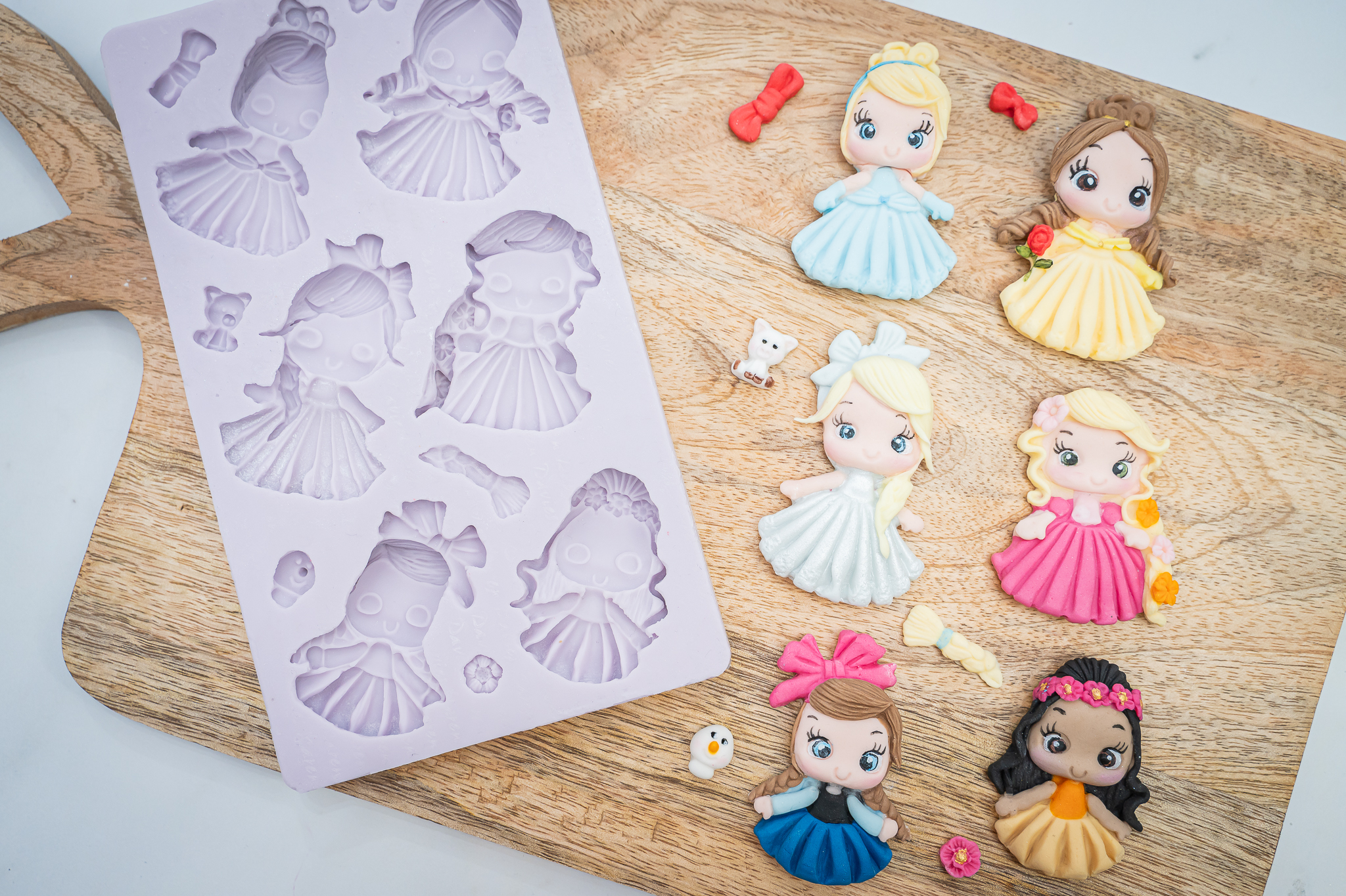 Princesses Silicone Mould