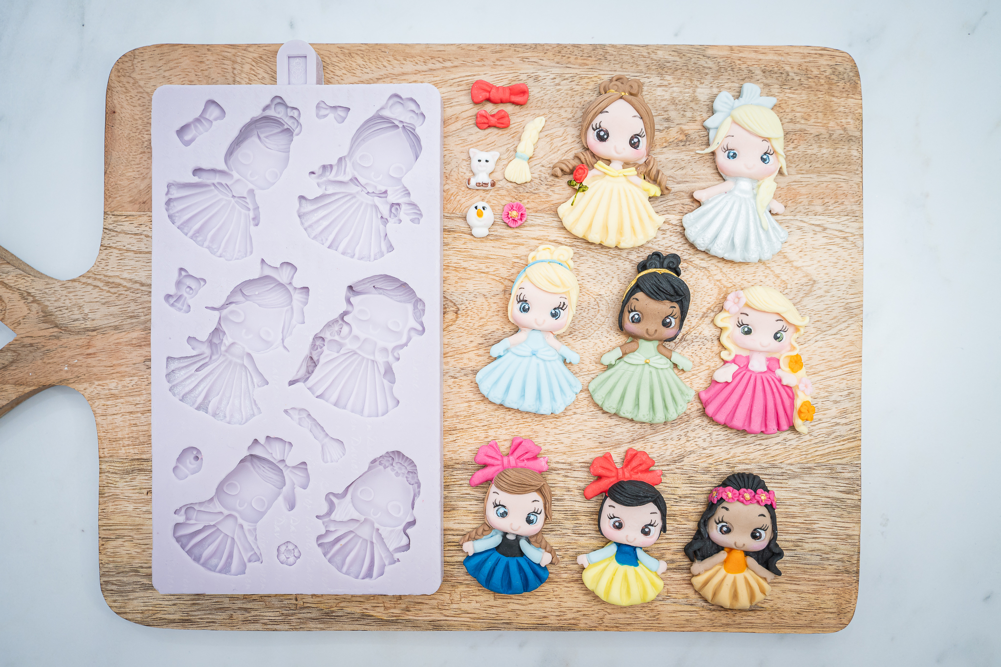 Princesses Silicone Mould