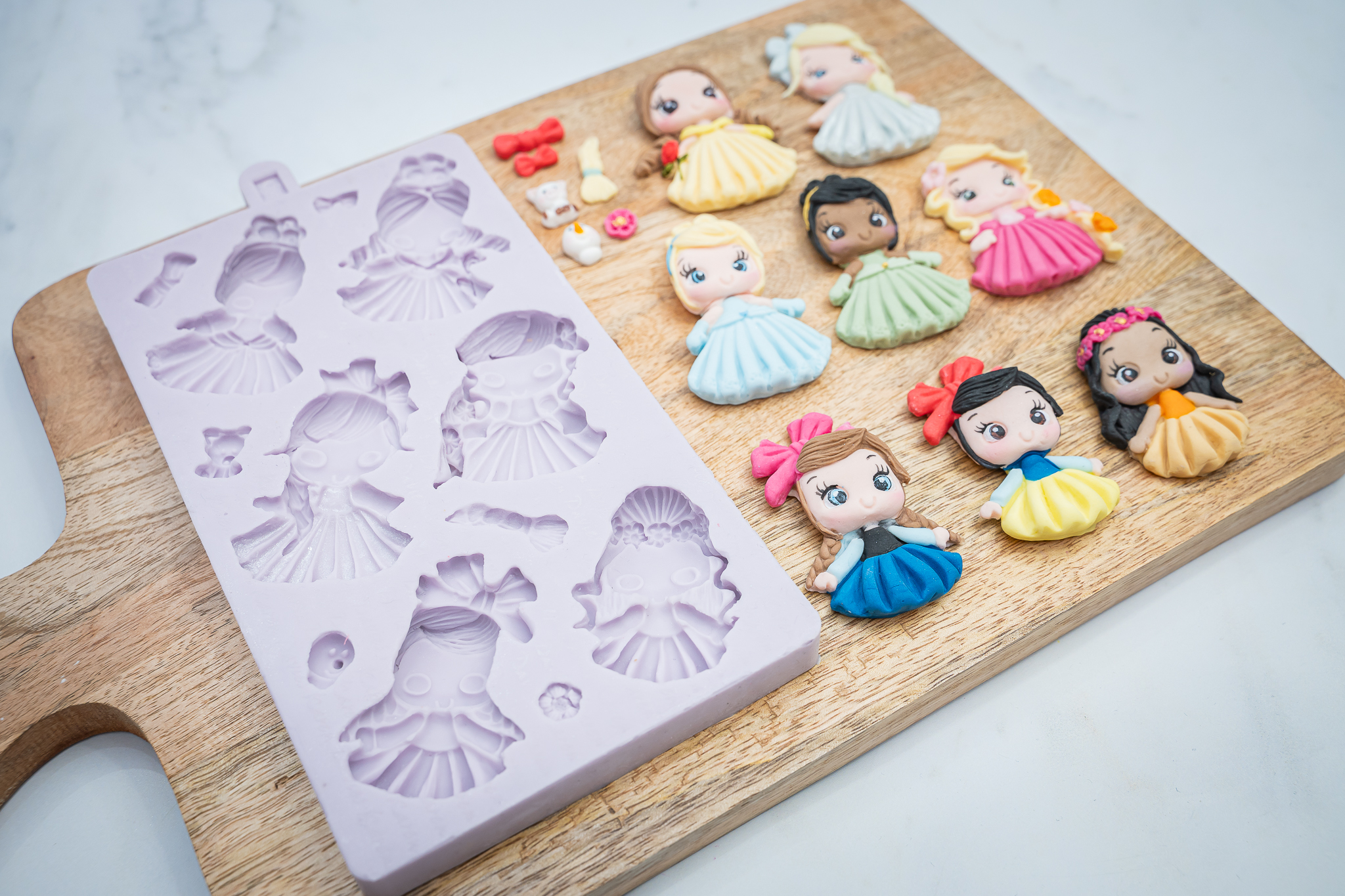 Princesses Silicone Mould