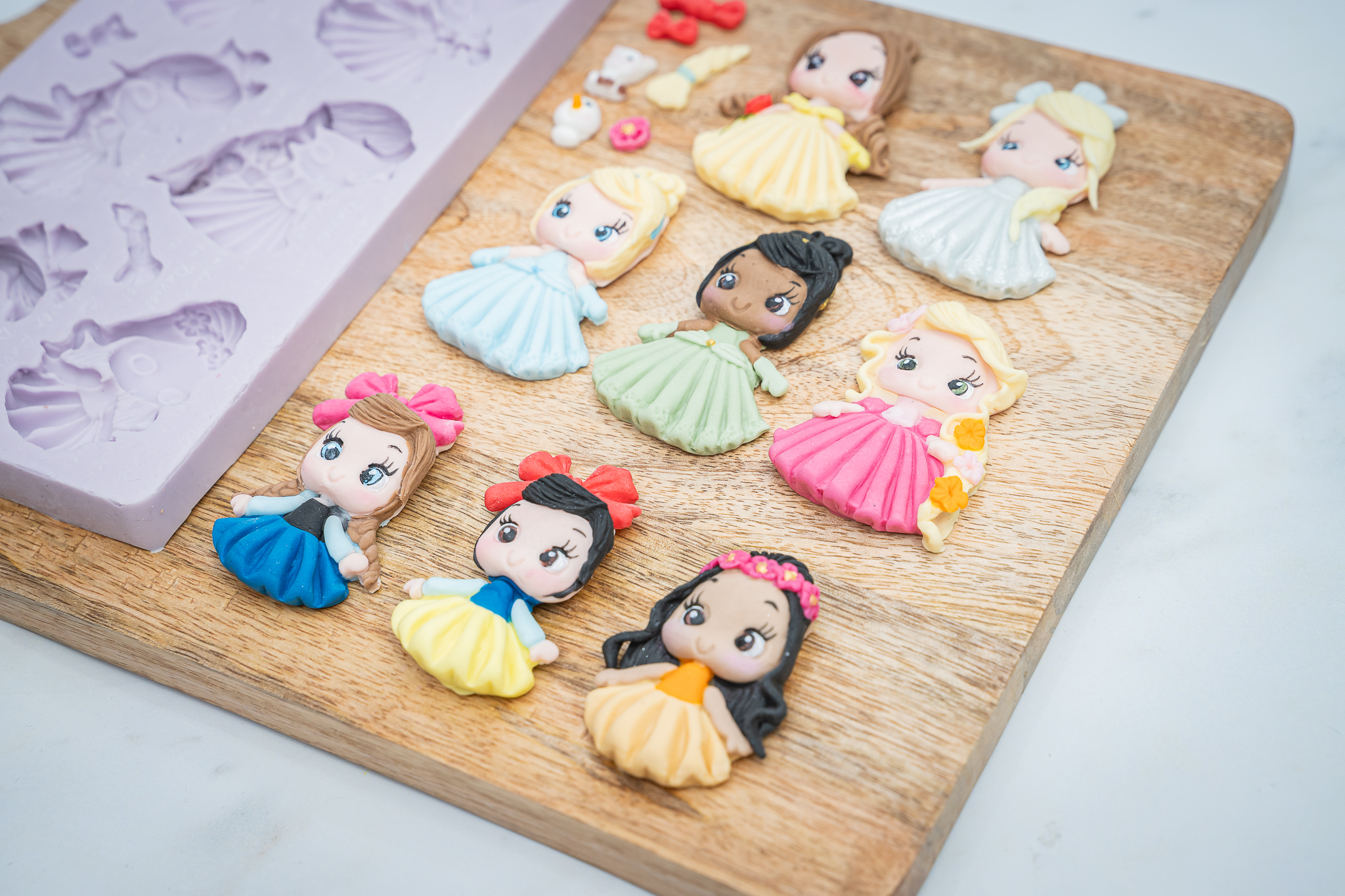 Princesses Silicone Mould