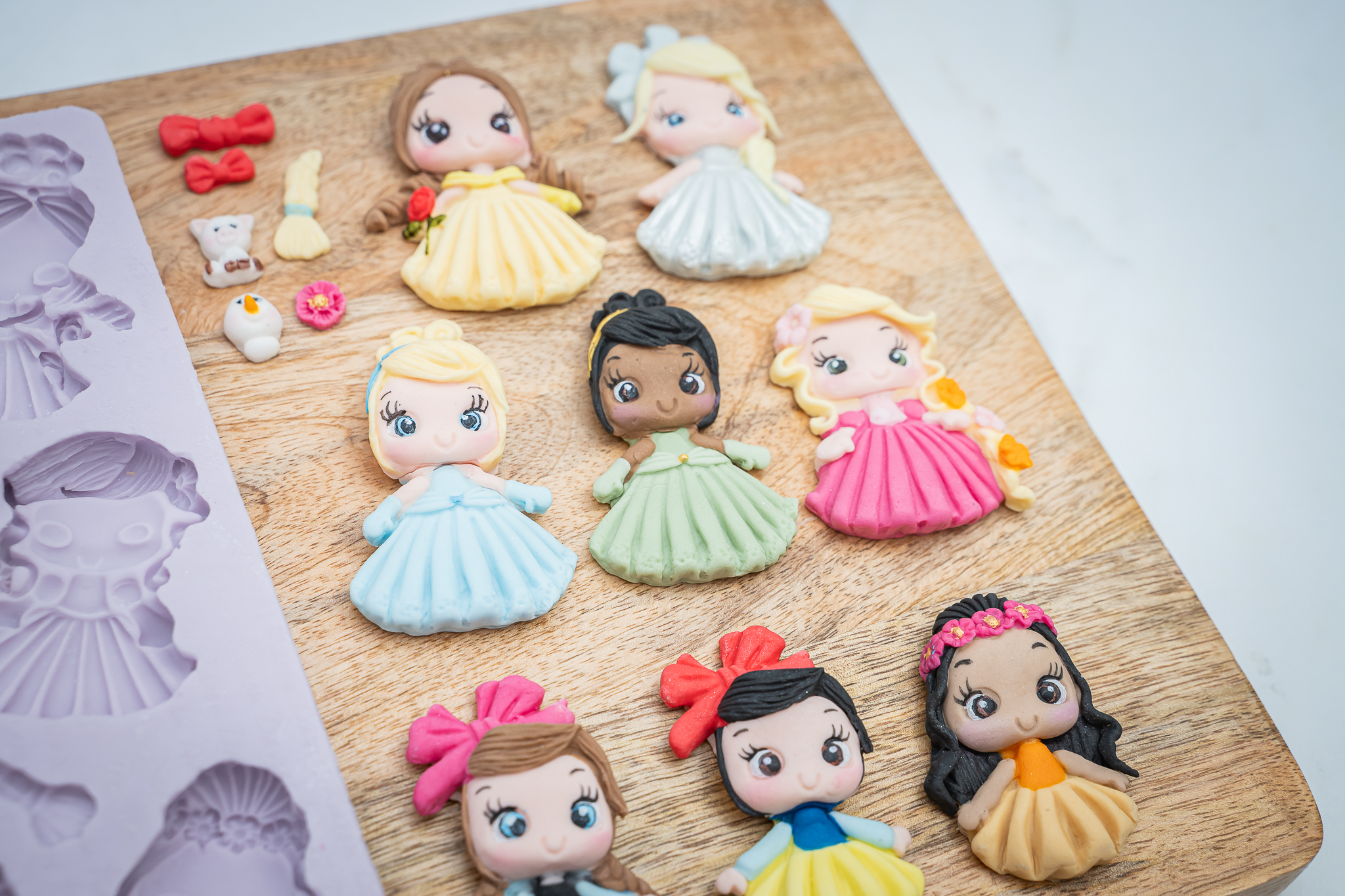 Princesses Silicone Mould