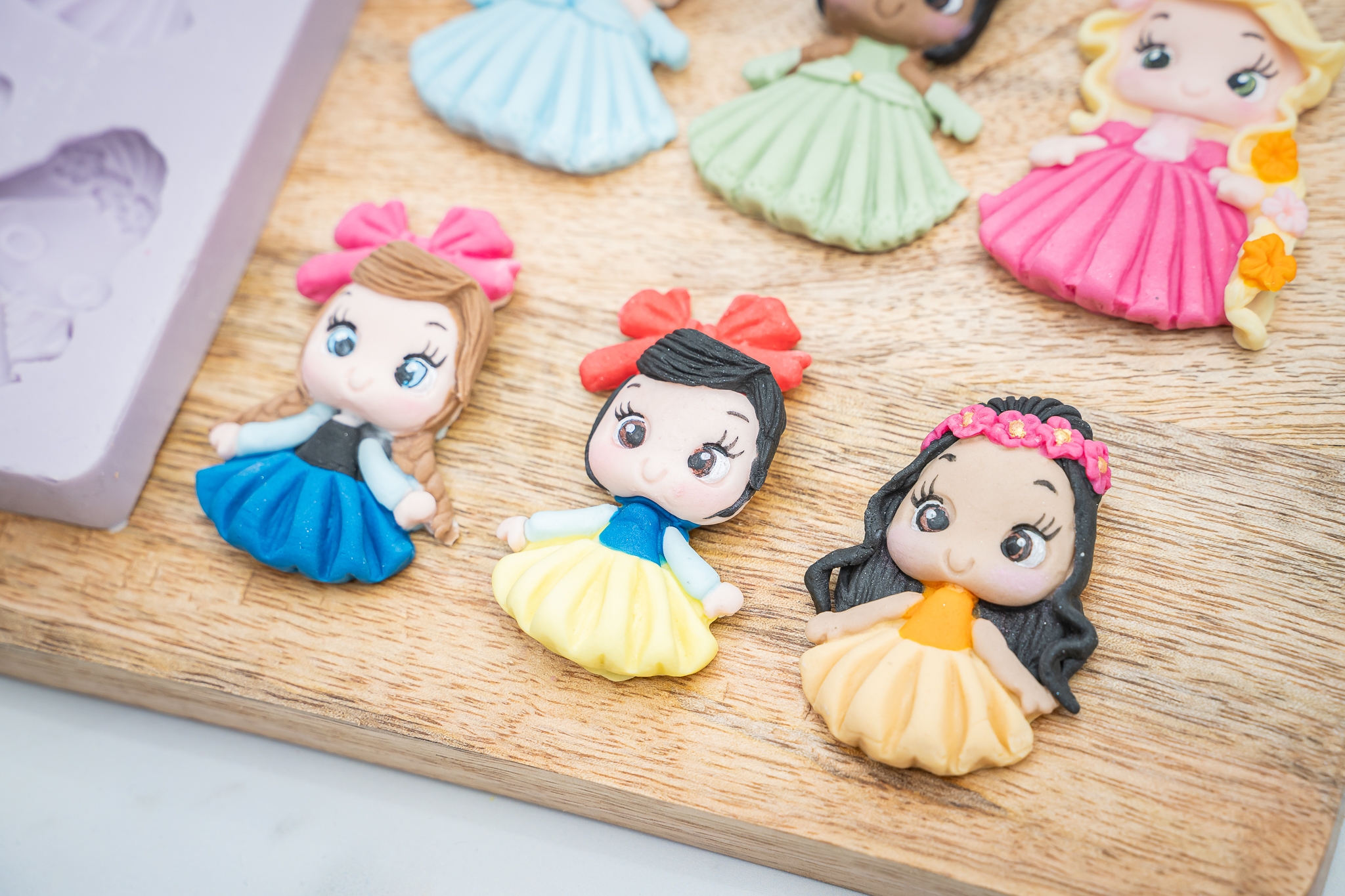 Princesses Silicone Mould