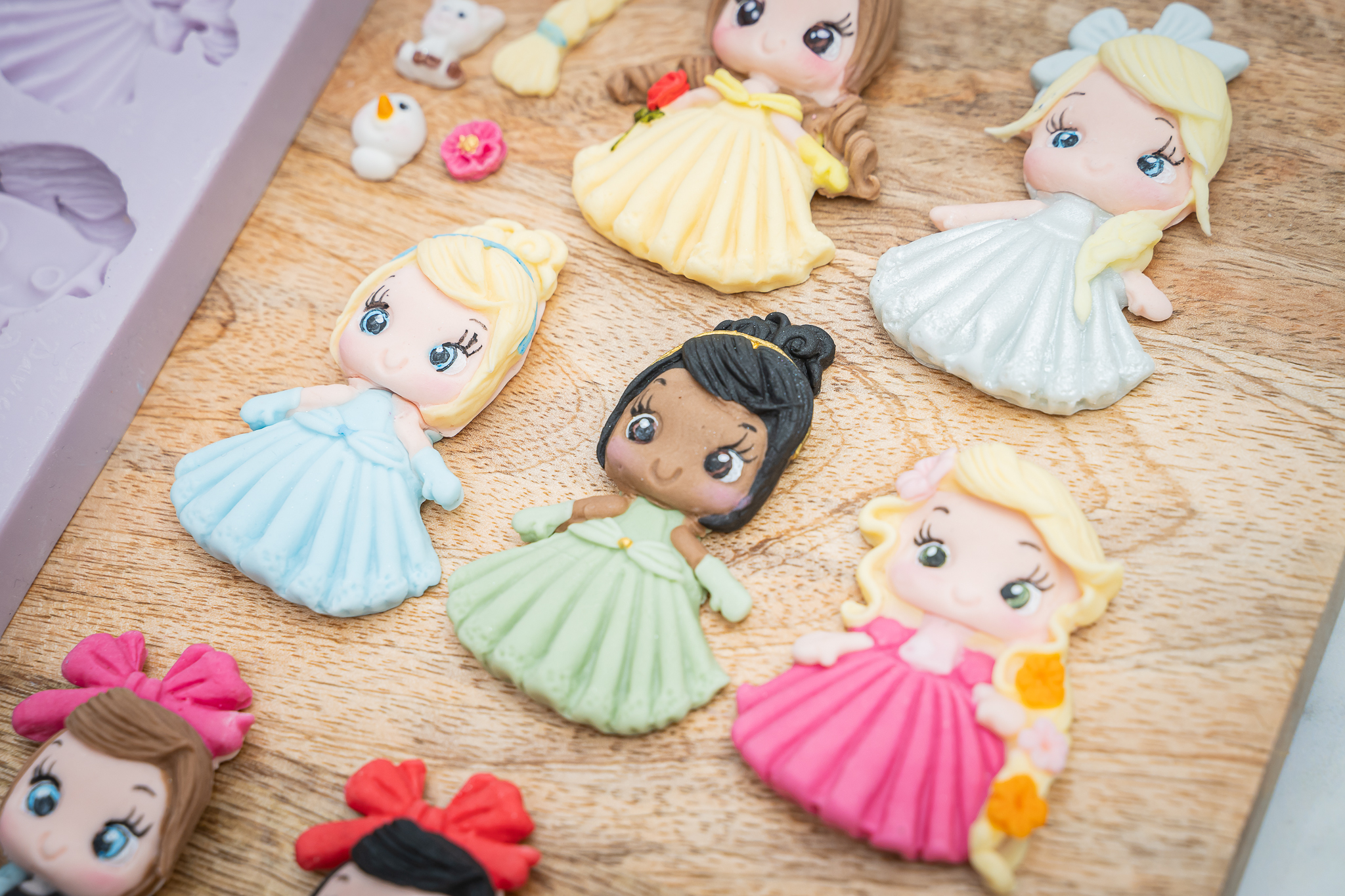 Princesses Silicone Mould