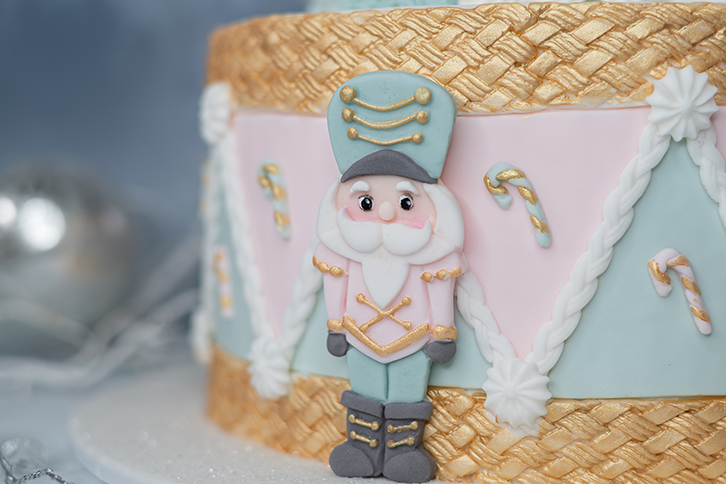 Plaited Borders Silicone Mould