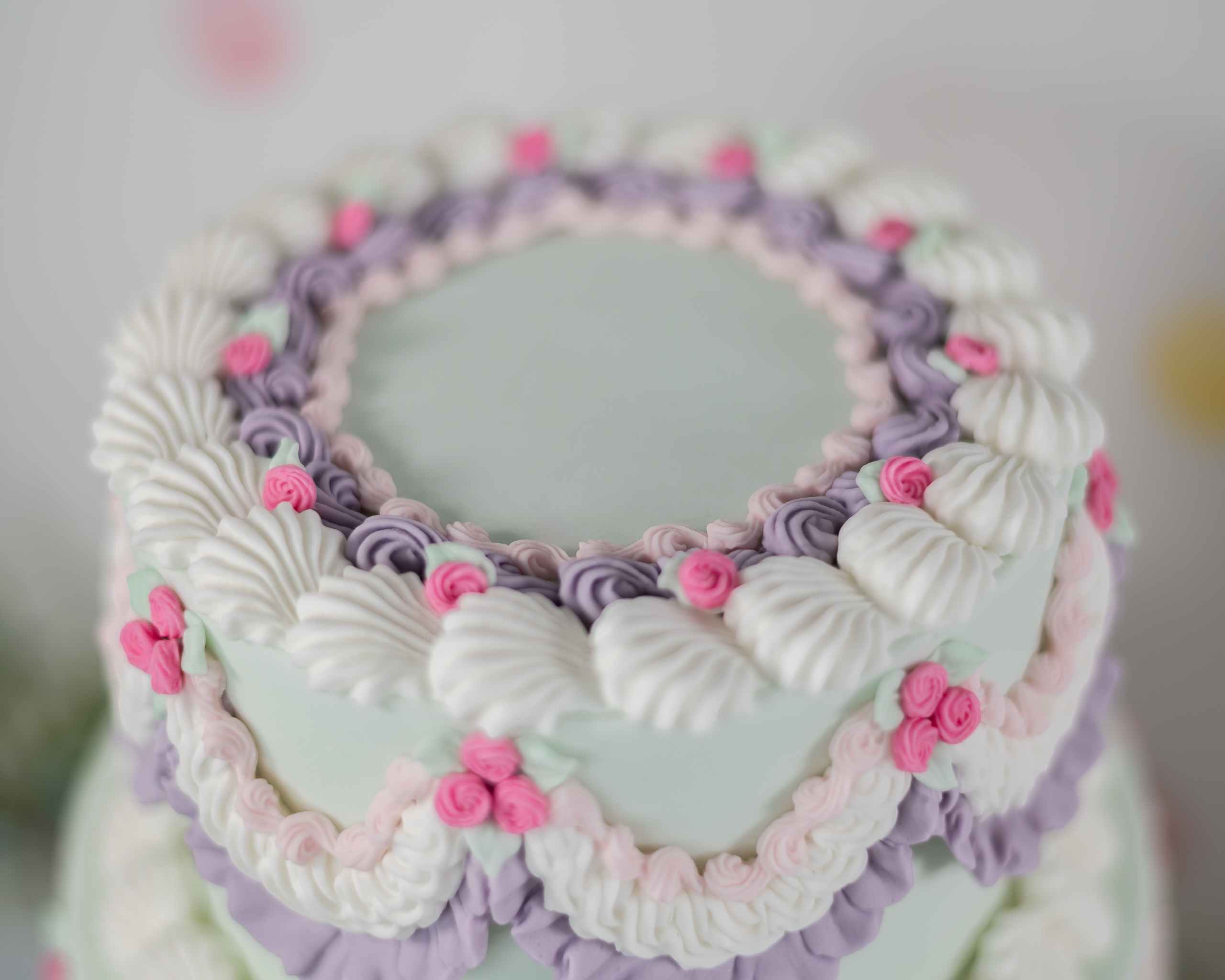 Large Lambeth Borders Silicone Mould