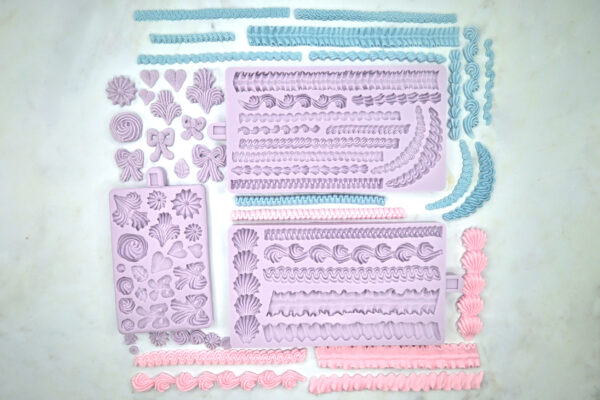 Lambeth Collection Silicone Moulds – Full Set Lambeth Collection Silicone Moulds - Full Set