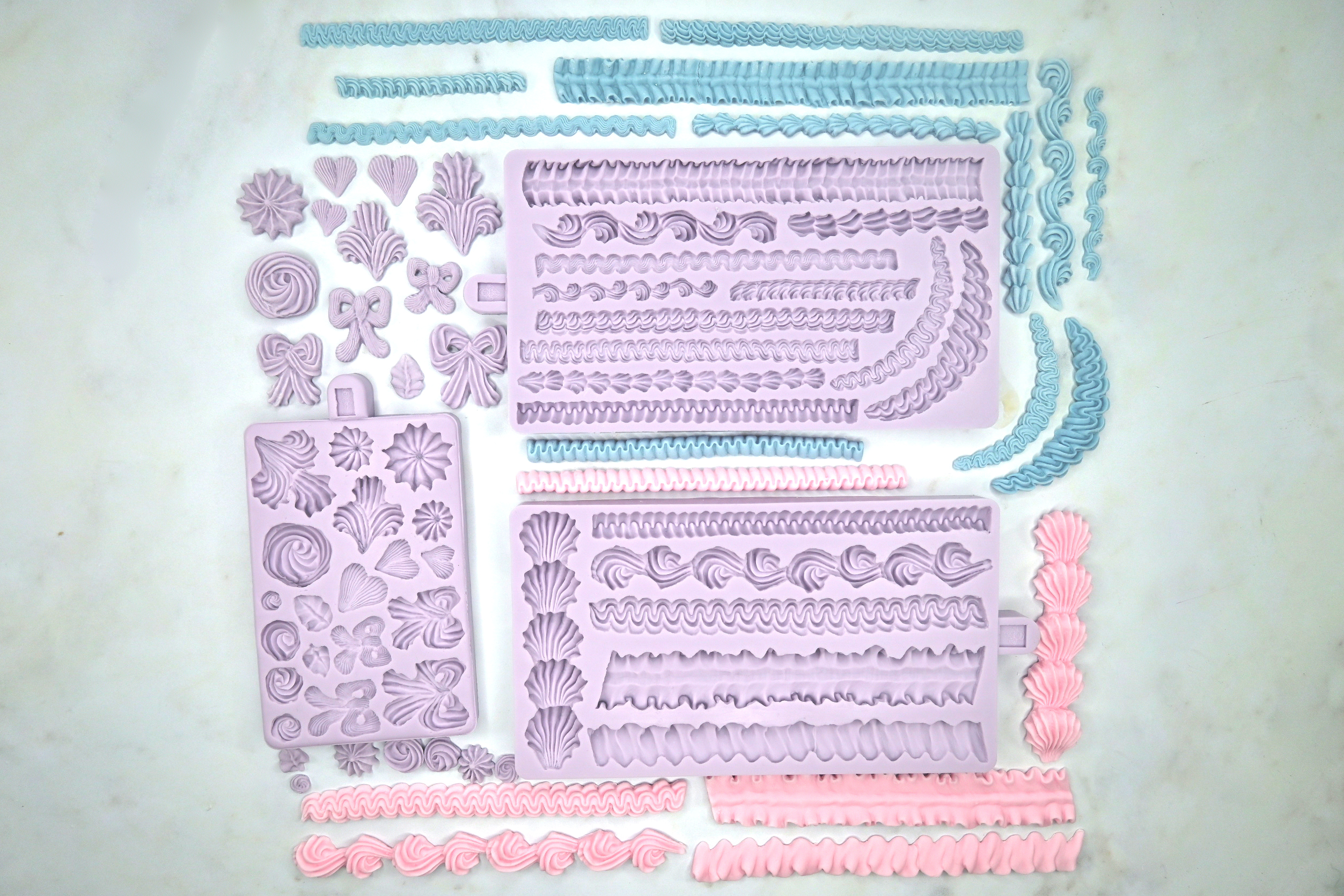 Lambeth Collection Silicone Moulds - Full Set