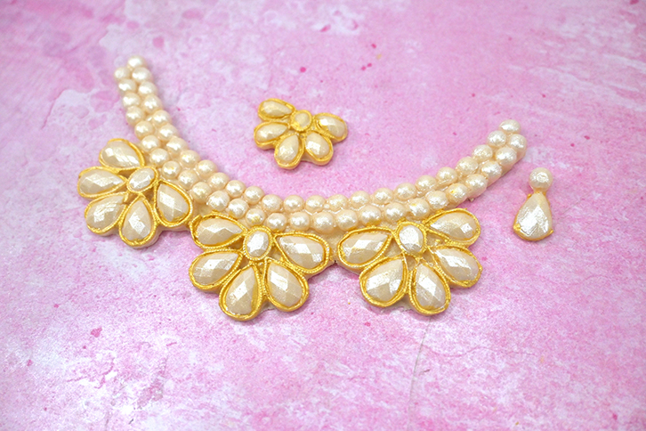 Art Deco Jewels & Pearls Silicone Mould