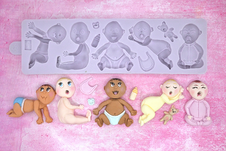 Babies Silicone Mould