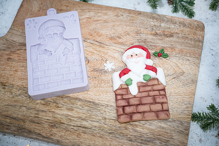 Santa's Chimney Silicone Mould