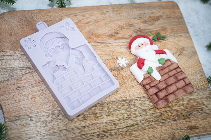 Santa's Chimney Silicone Mould