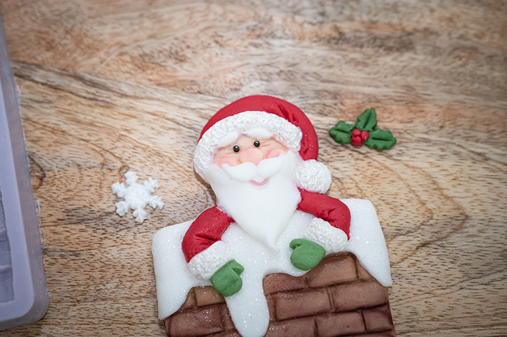 Santa's Chimney Silicone Mould