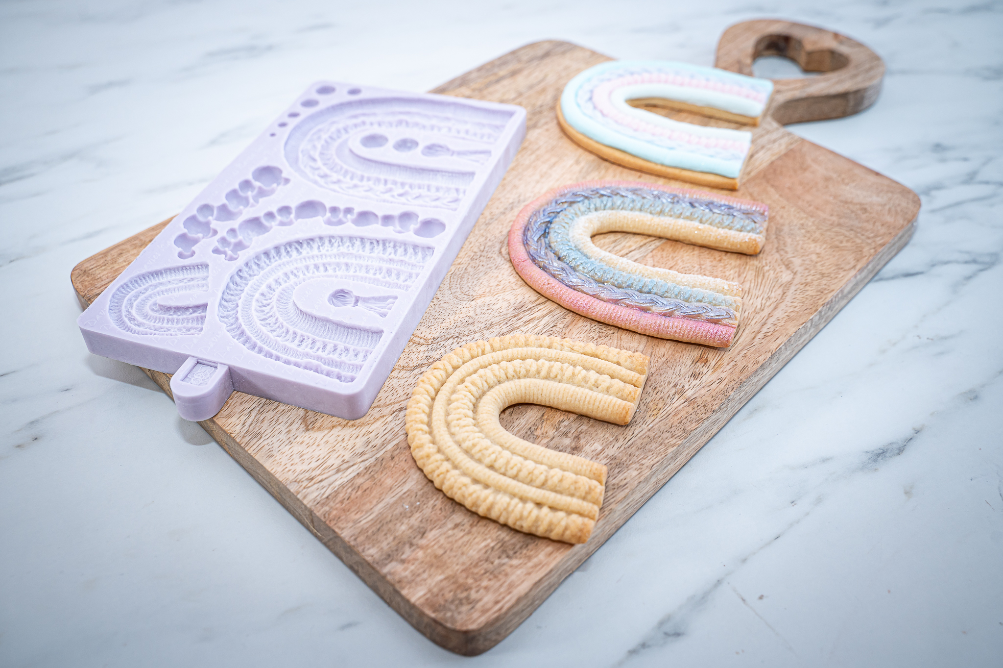 Macramé Rainbow Silicone Mould - Image 14