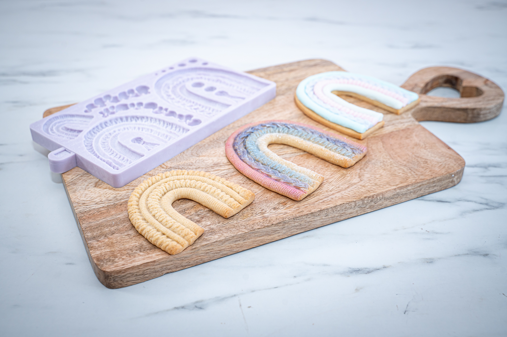 Macramé Rainbow Silicone Mould - Image 15