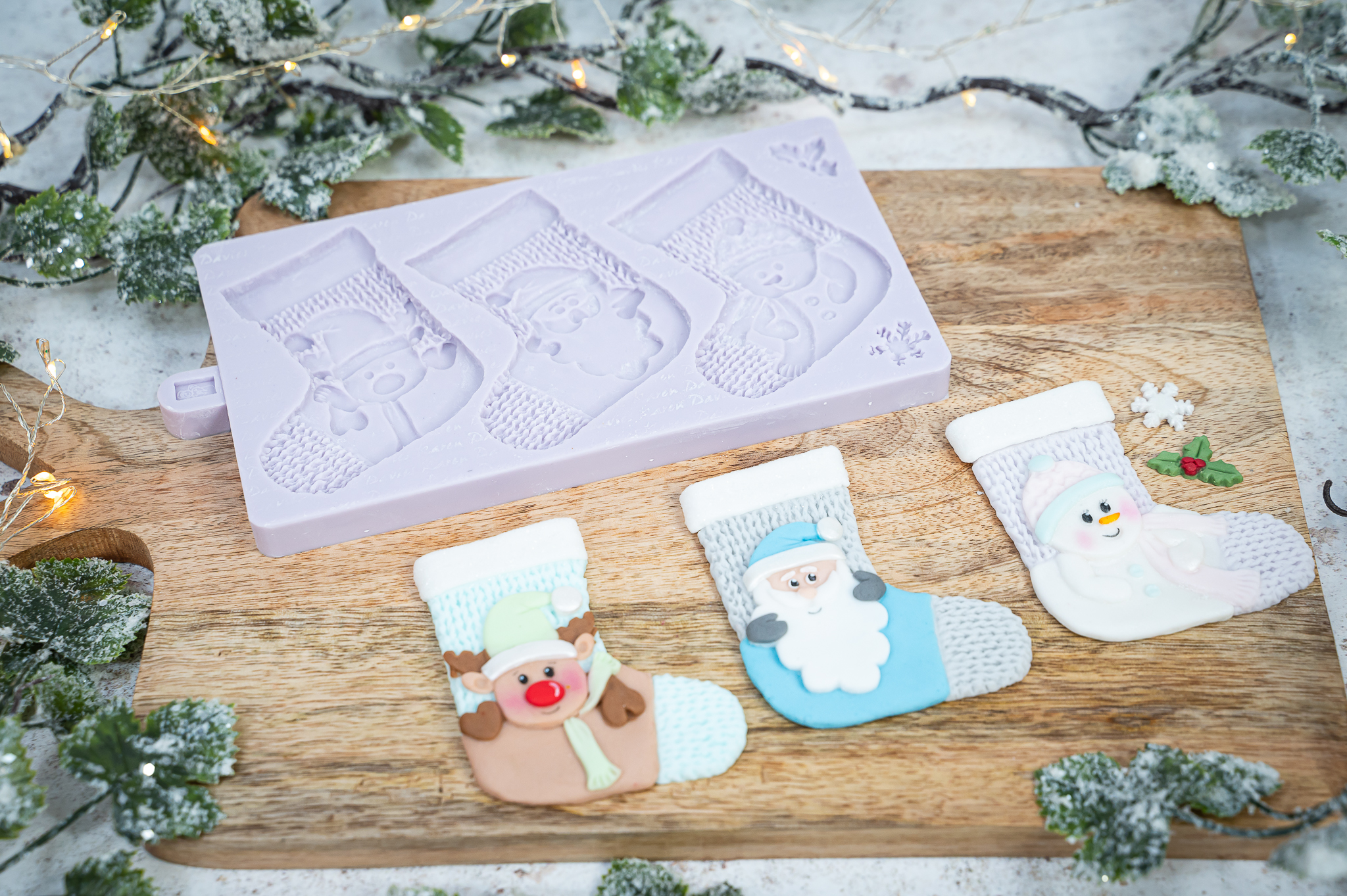 Christmas Stockings Silicone Mould