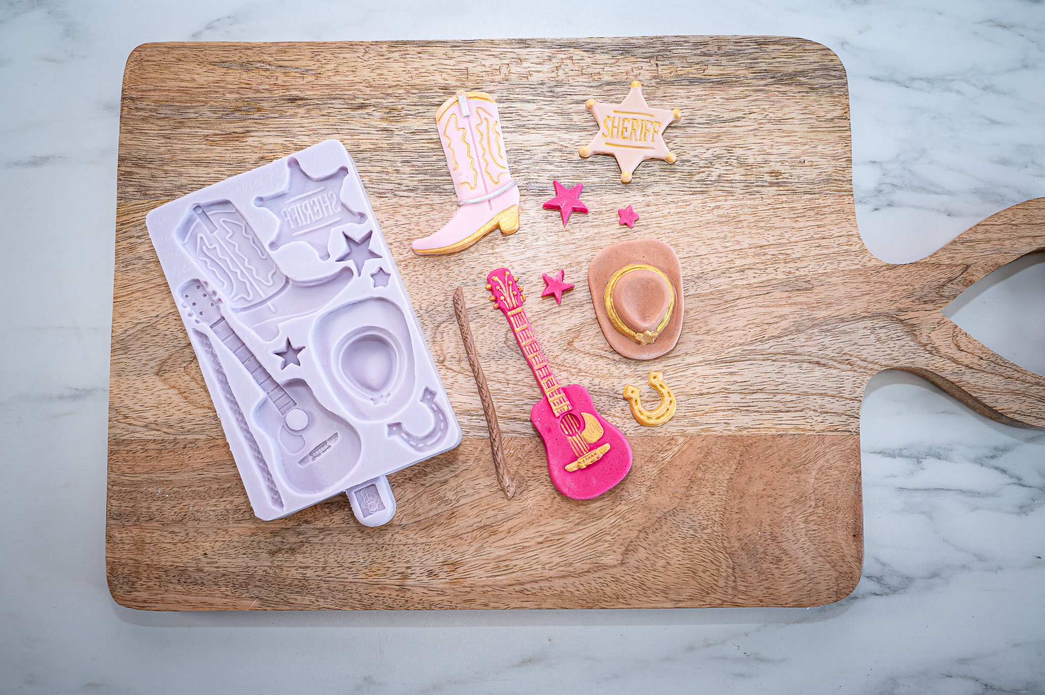 Country Western Silicone Mould