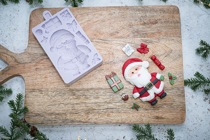 Santa Claus Silicone Mould