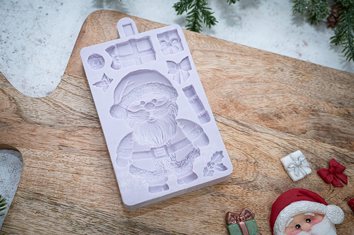 Santa Claus Silicone Mould