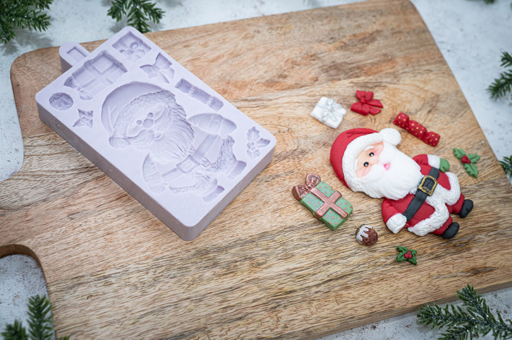 Santa Claus Silicone Mould