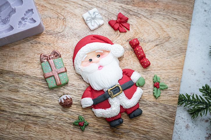 Santa Claus Silicone Mould