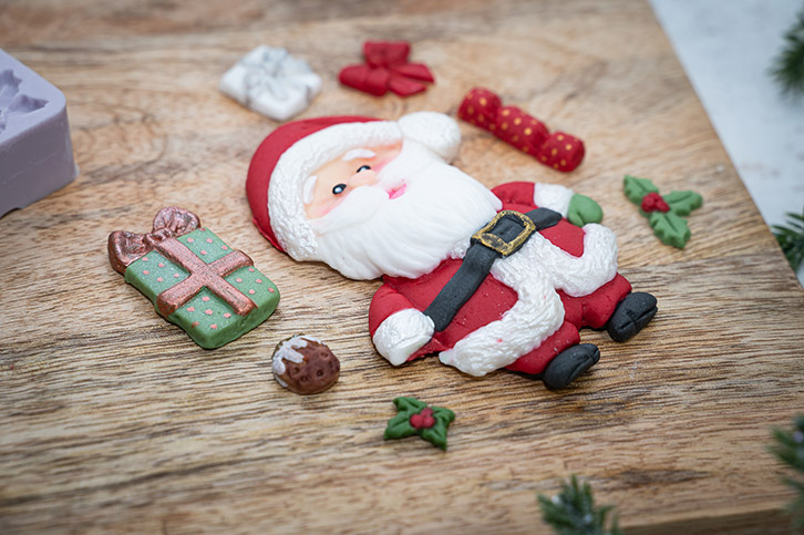 Santa Claus Silicone Mould