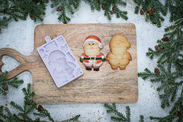 Santa Claus Silicone Mould