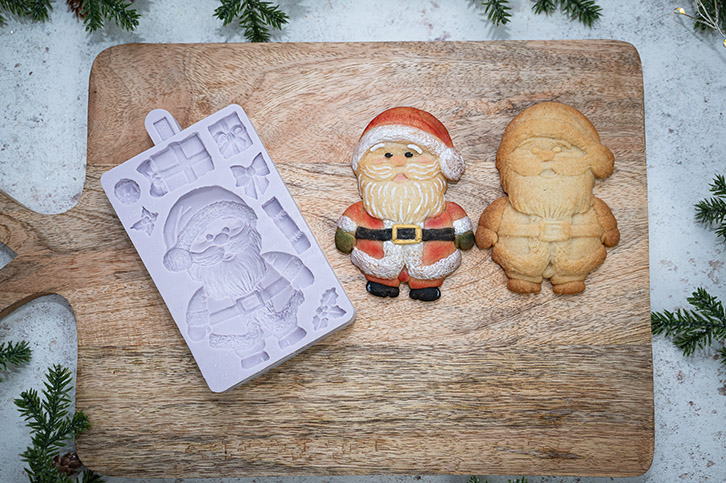 Santa Claus Silicone Mould