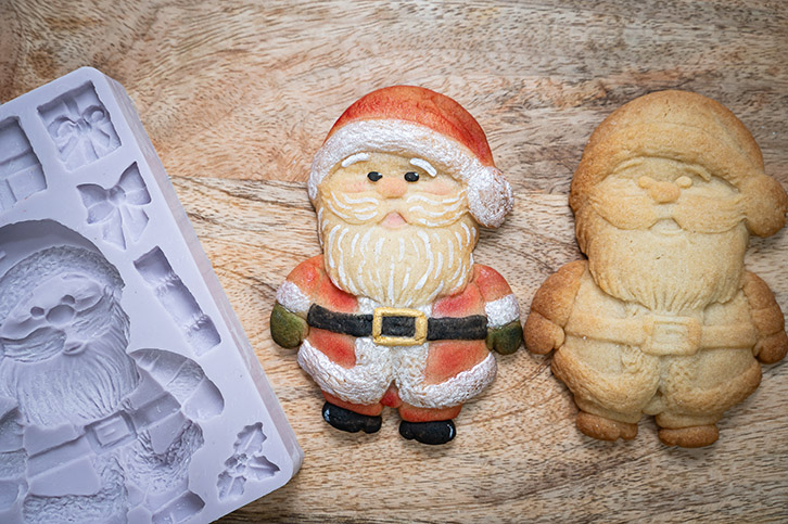 Santa Claus Silicone Mould