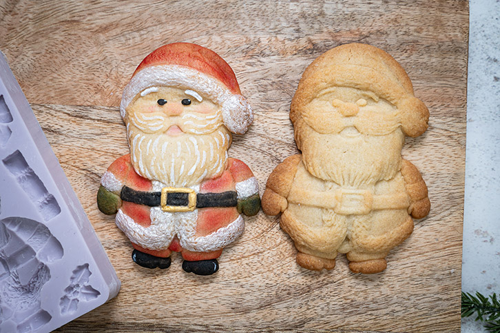 Santa Claus Silicone Mould