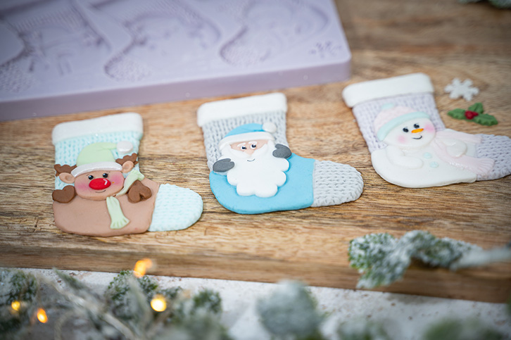 Christmas Stockings Silicone Mould