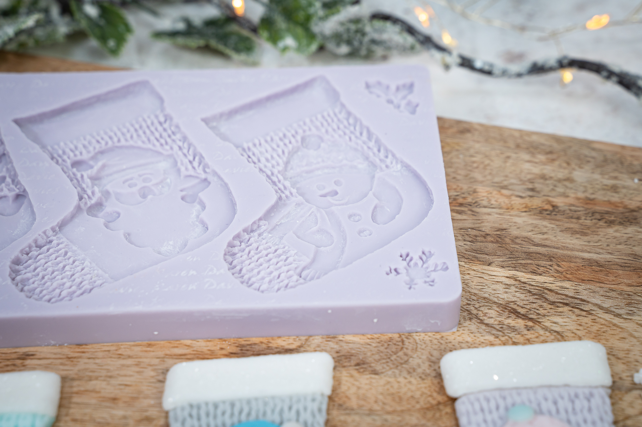 Christmas Stockings Silicone Mould