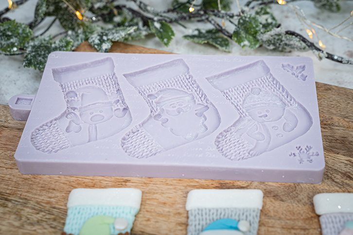 Christmas Stockings Silicone Mould