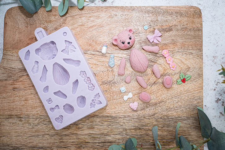 Build A Teddy Silicone Mould