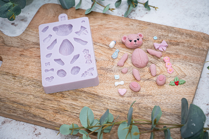 Build A Teddy Silicone Mould