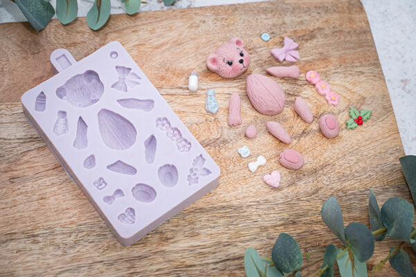 Build A Teddy Silicone Mould Build A Teddy Silicone Mould