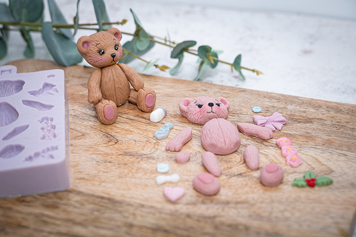 Build A Teddy Silicone Mould